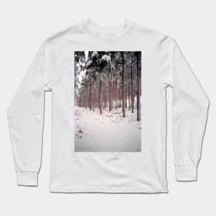 The Red Treed Forest Long Sleeve T-Shirt